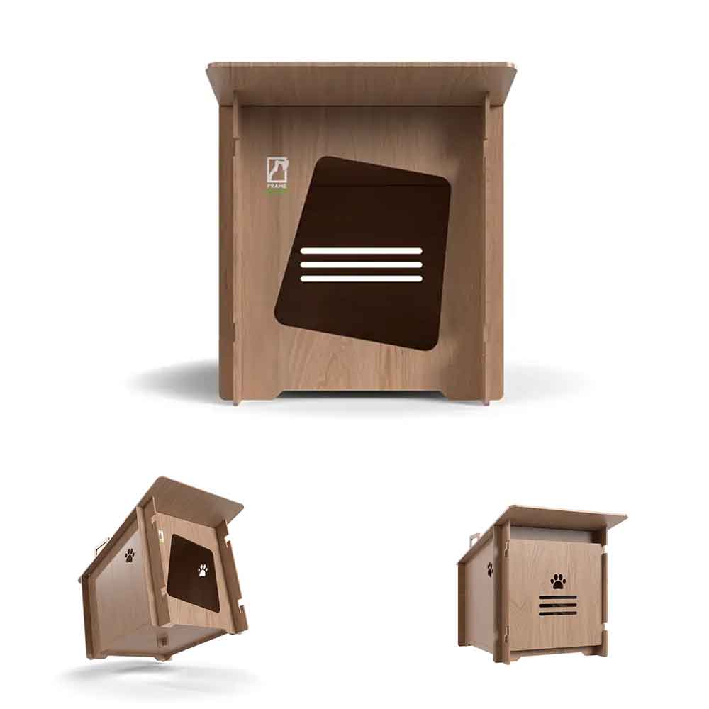 Hardwood Pet House