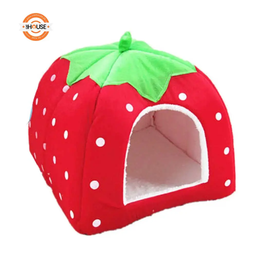 Soft Strawberry Pet Dog