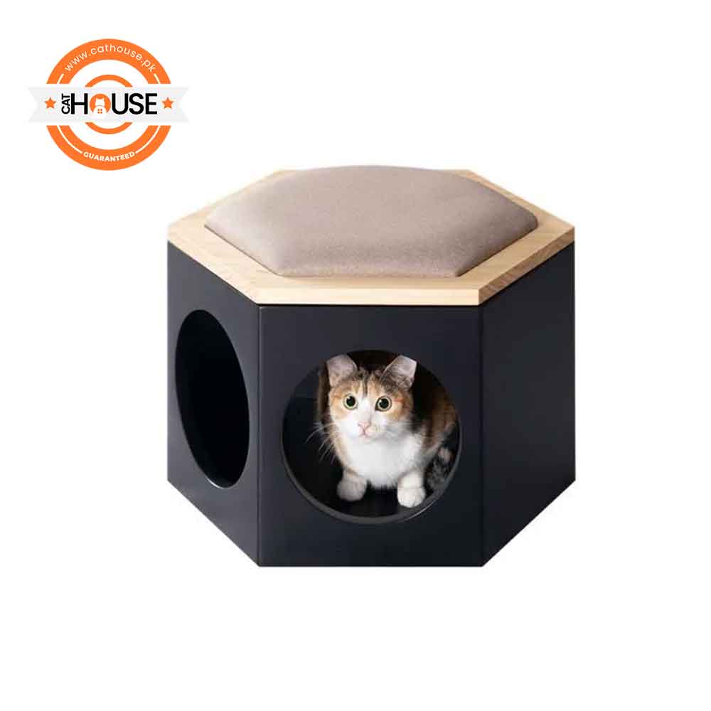 MDF Wooden Cat House