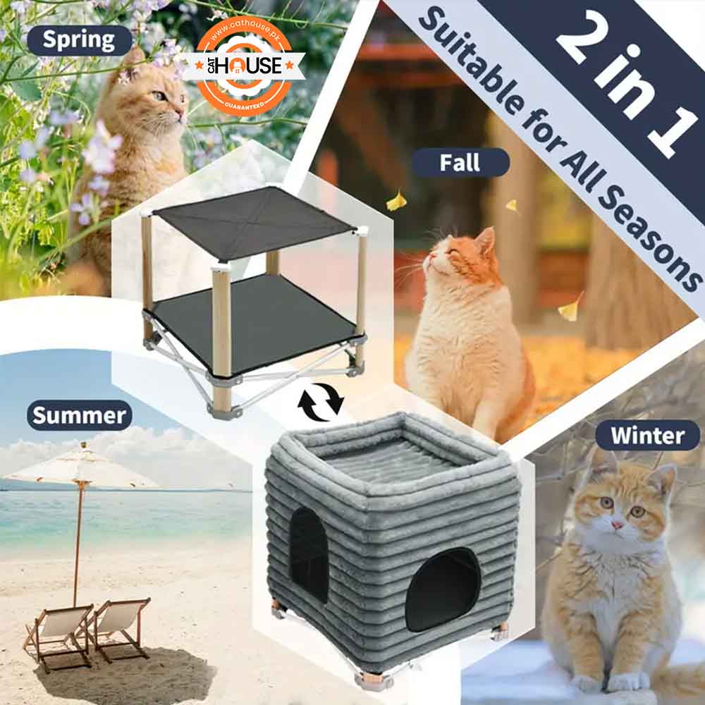 Suitable for All Seasons Cat Cube House