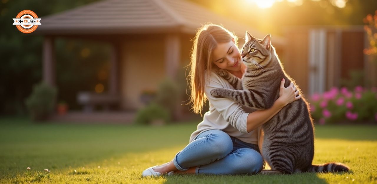 Cats show affection in many subtle ways