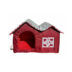 Home for Cats Double Hut Cat House